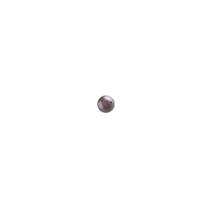 PRESTIGE Crystal, #5810 Round Pearl Bead 2mm, Burgundy (1 Piece)