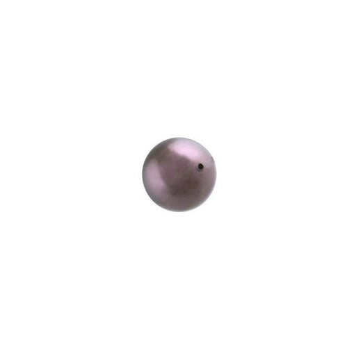 PRESTIGE Crystal, #5810 Round Pearl Bead 5mm, Burgundy (1 Piece)