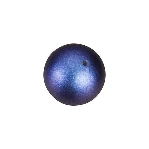 PRESTIGE Crystal, #5810 Round Pearl Bead 10mm, Iridescent Dark Blue (1 Piece)
