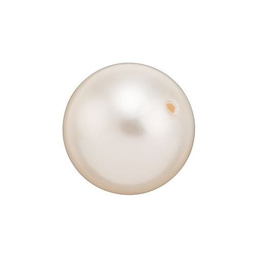 PRESTIGE Crystal, #5810 Round Pearl Bead 12mm, Creamrose (1 Piece)