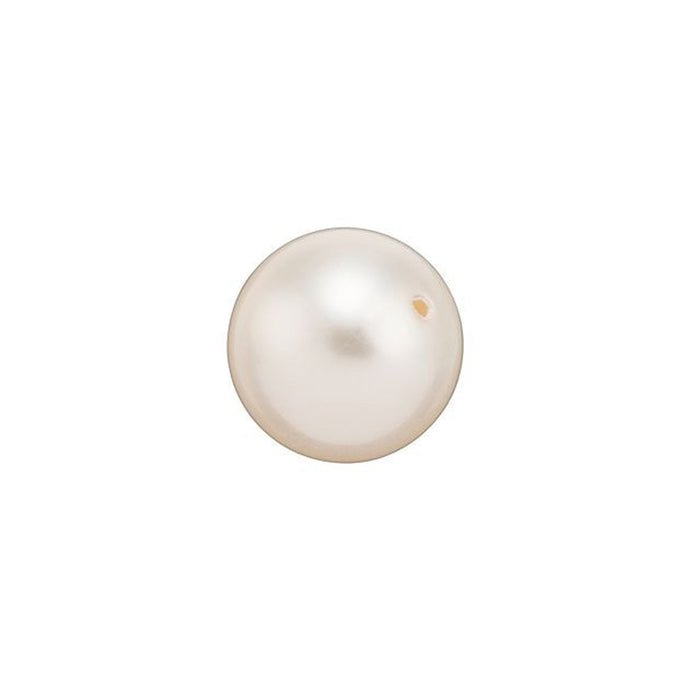 PRESTIGE Crystal, #5810 Round Pearl Bead 8mm, Creamrose (1 Piece)