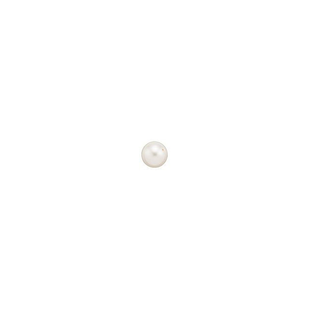 PRESTIGE Crystal, #5810 Round Pearl Bead 2mm, Light Creamrose (1 Piece)
