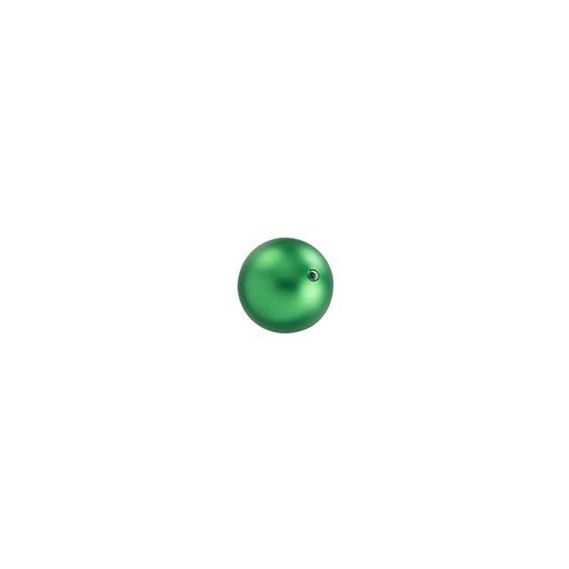 PRESTIGE Crystal, #5810 Round Pearl Bead 4mm, Eden Green (1 Piece)