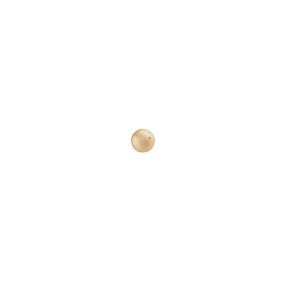 PRESTIGE Crystal, #5810 Round Pearl Bead 2mm, Gold (1 Piece)