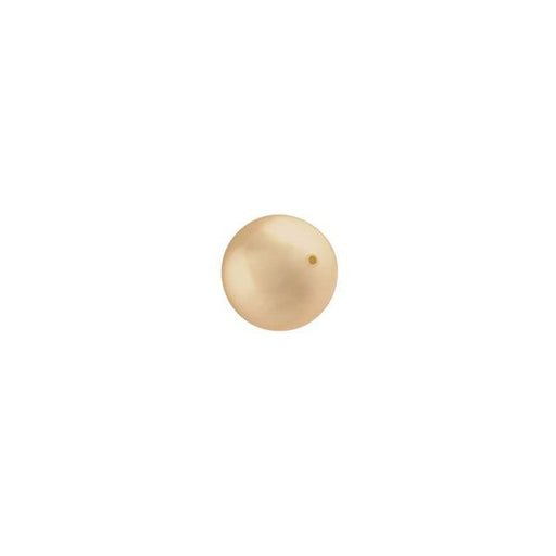 PRESTIGE Crystal, #5810 Round Pearl Bead 5mm, Gold (1 Piece)
