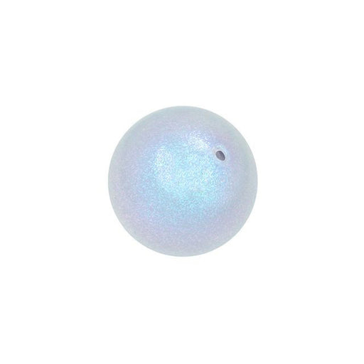 PRESTIGE Crystal, #5810 Round Pearl Bead 10mm, Iridescent Dreamy Blue (1 Piece)