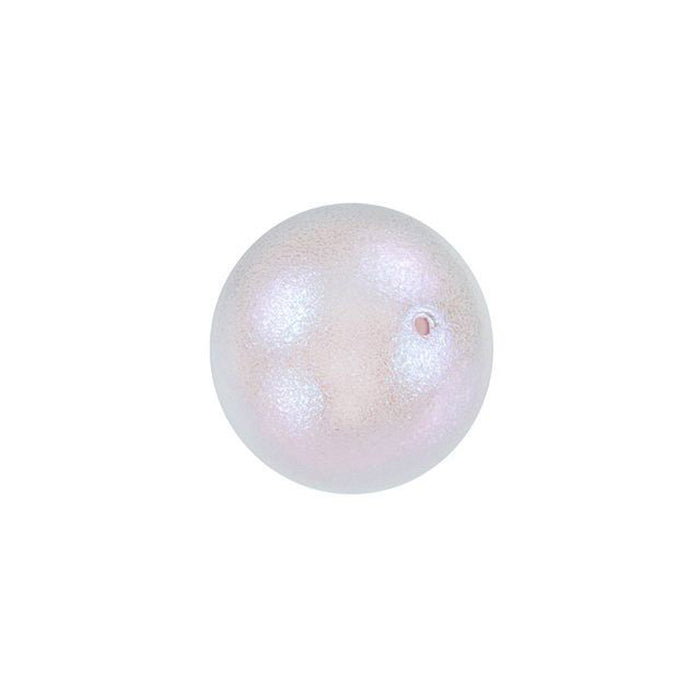 PRESTIGE Crystal, #5810 Round Pearl Bead 10mm, Iridescent Dreamy Rose (1 Piece)