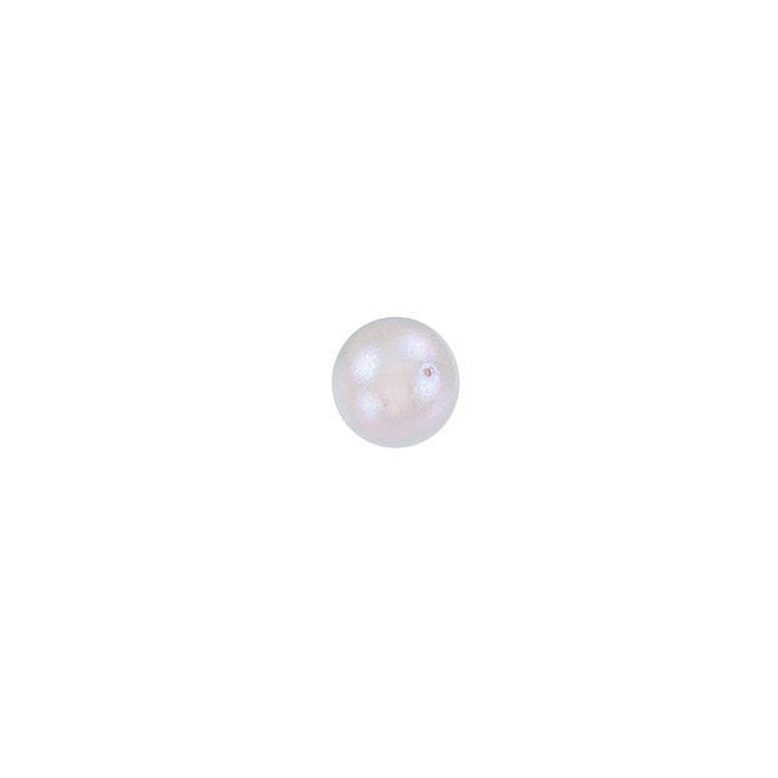 PRESTIGE Crystal, #5810 Round Pearl Bead 4mm, Iridescent Dreamy Rose (1 Piece)