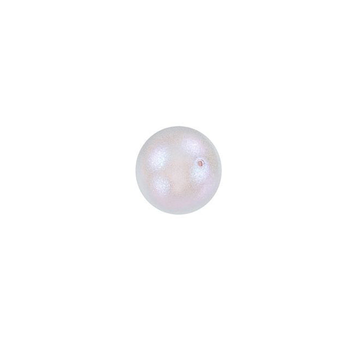 PRESTIGE Crystal, #5810 Round Pearl Bead 6mm, Iridescent Dreamy Rose (1 Piece)