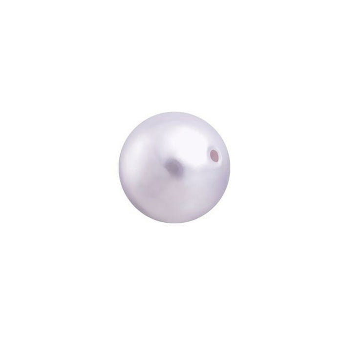 PRESTIGE Crystal, #5810 Round Pearl Bead 8mm, Lavender (1 Piece)