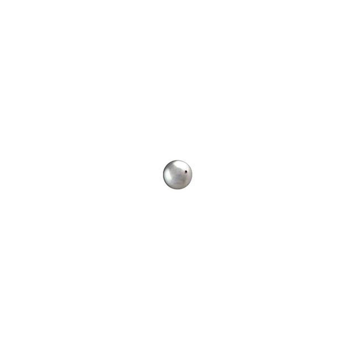 PRESTIGE Crystal, #5810 Round Pearl Bead 2mm, Light Grey (1 Piece)