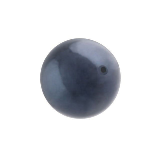 PRESTIGE Crystal, #5810 Round Pearl Bead 12mm, Night Blue (1 Piece)