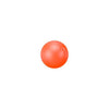 PRESTIGE Crystal, #5810 Round Pearl Bead 6mm, Neon Orange (1 Piece)