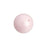 PRESTIGE Crystal, #5810 Round Pearl Bead 10mm, Pastel Rose (1 Piece)
