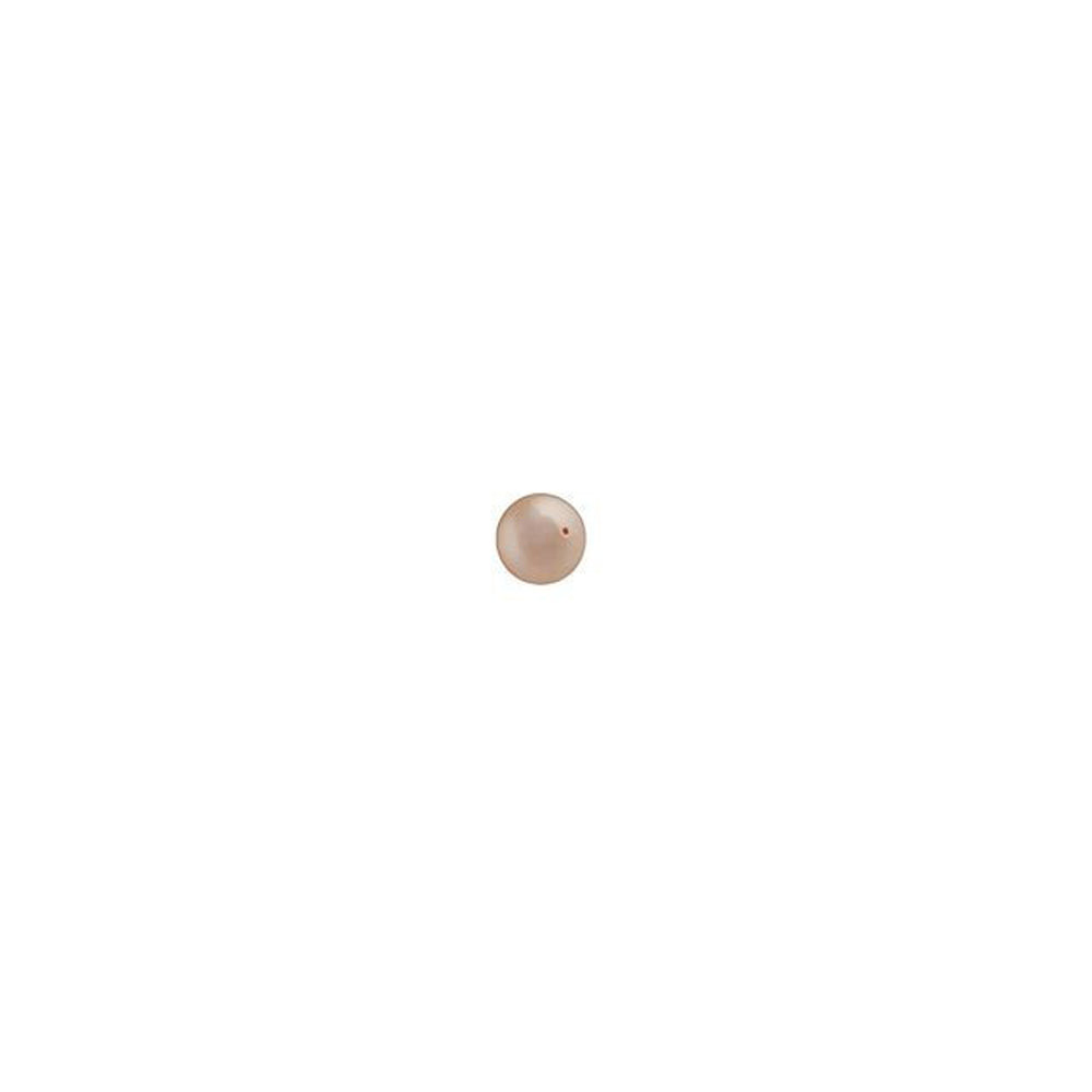 PRESTIGE Crystal, #5810 Round Pearl Bead 2mm, Peach (1 Piece)