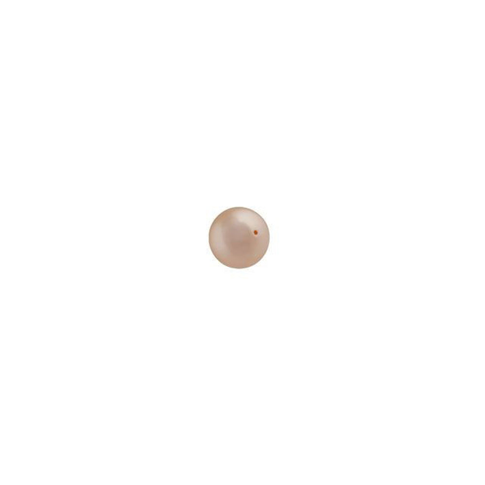 PRESTIGE Crystal, #5810 Round Pearl Bead 3mm, Peach (1 Piece)
