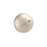 PRESTIGE Crystal, #5810 Round Pearl Bead 10mm, Platinum (1 Piece)