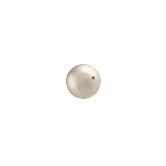 PRESTIGE Crystal, #5810 Round Pearl Bead 5mm, Platinum (1 Piece)