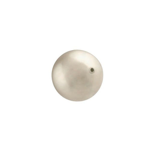 PRESTIGE Crystal, #5810 Round Pearl Bead 8mm, Platinum (1 Piece)