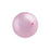 PRESTIGE Crystal, #5810 Round Pearl Bead 12mm, Powder Rose (1 Piece)