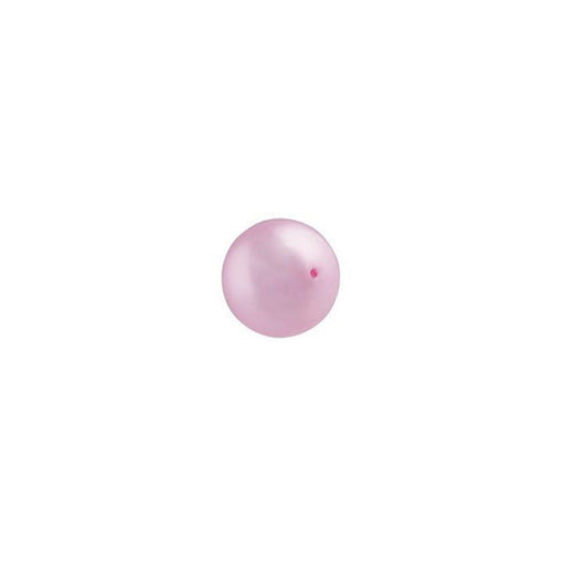 PRESTIGE Crystal, #5810 Round Pearl Bead 5mm, Powder Rose (1 Piece)