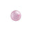 PRESTIGE Crystal, #5810 Round Pearl Bead 8mm, Powder Rose (1 Piece)