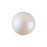 PRESTIGE Crystal, #5810 Round Pearl Bead 12mm, Pearlescent White (1 Piece)