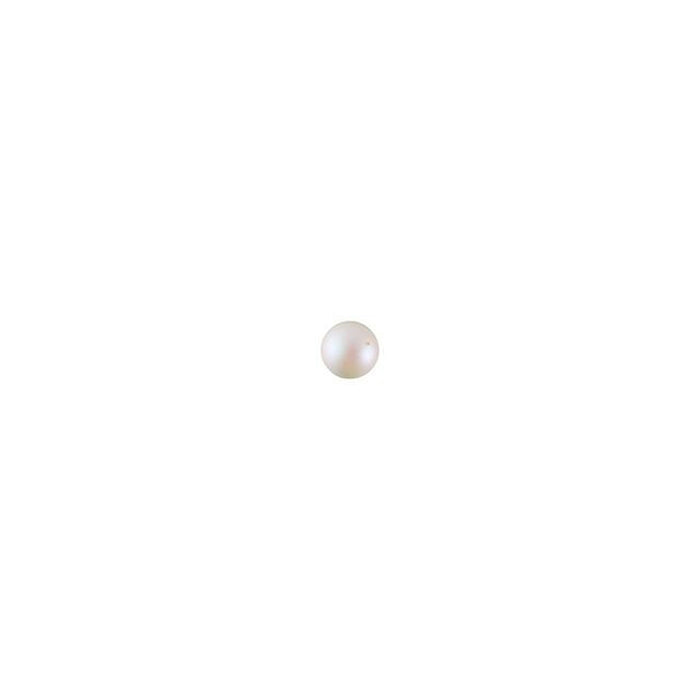 PRESTIGE Crystal, #5810 Round Pearl Bead 2mm, Pearlescent White (1 Piece)