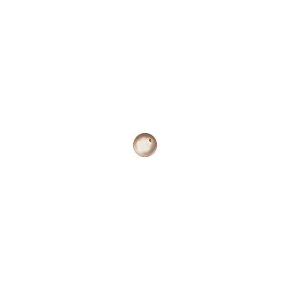 PRESTIGE Crystal, #5810 Round Pearl Bead 2mm, Rose Gold (1 Piece)