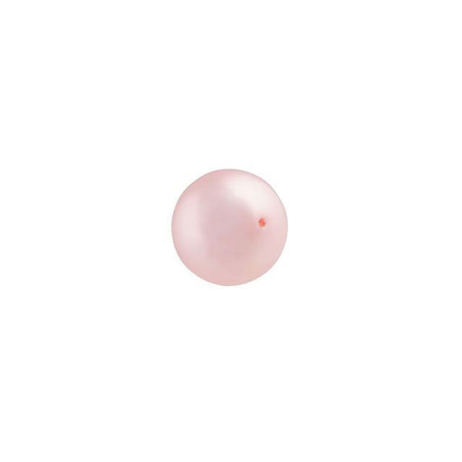 PRESTIGE Crystal, #5810 Round Pearl Bead 6mm, Rosaline (1 Piece)
