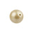 PRESTIGE Crystal, #5810 Round Pearl Bead 10mm, Vintage Gold (1 Piece)