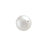 PRESTIGE Crystal, #5810 Round Pearl Bead 8mm, White (1 Piece)
