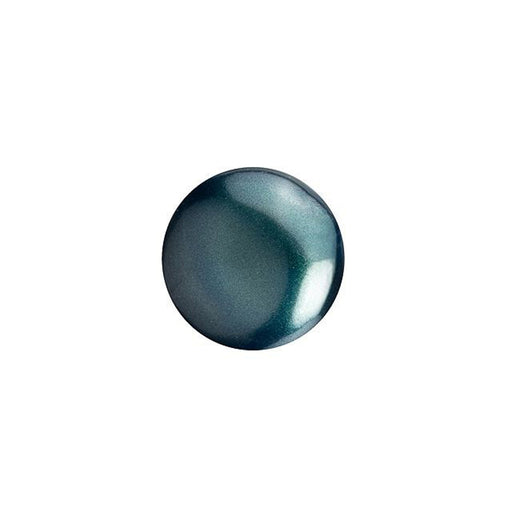 PRESTIGE Crystal, #5818 Round Half-Drilled Pearl Bead 8mm, Iridescent Tahitian Look (1 Piece)