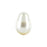PRESTIGE Crystal, #5821 Pear-Shaped Pearl Bead 11x8mm, Cream (1 Piece)