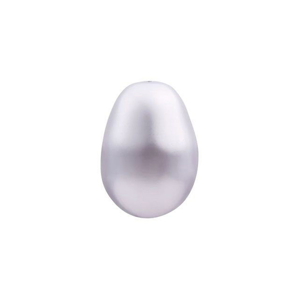 PRESTIGE Crystal, #5821 Pear-Shaped Pearl Bead 11x8mm, Lavender (1 Piece)