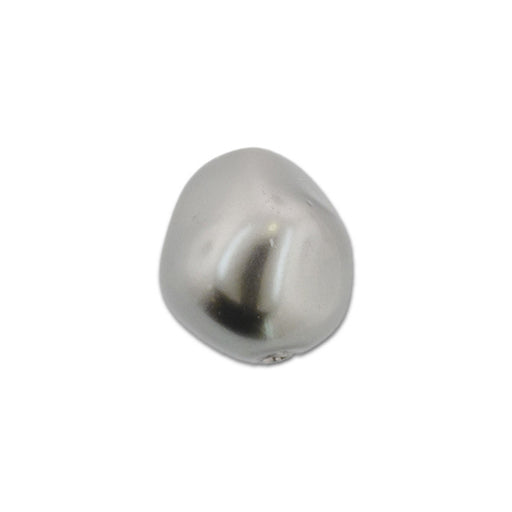 PRESTIGE Crystal, #5841 Baroque Pearl Bead 12mm, Dark Grey (1 Piece)