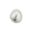 PRESTIGE Crystal, #5841 Baroque Pearl Bead 12mm, Light Grey (1 Piece)