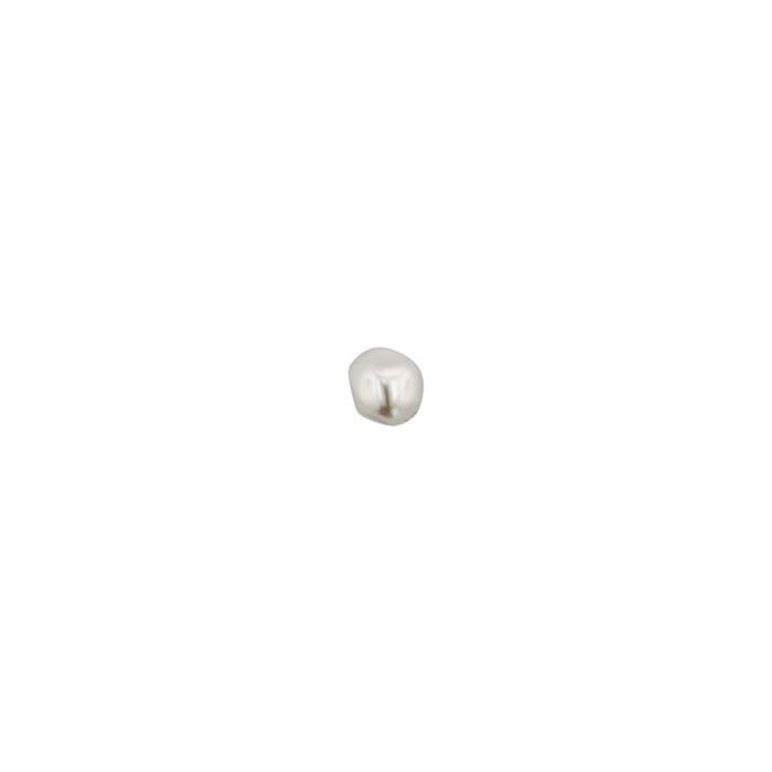 PRESTIGE Crystal, #5841 Baroque Pearl Bead 8mm, Light Grey (1 Piece)