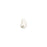 PRESTIGE Crystal, #5843 Baroque Drop Pearl Bead 16mm, White (1 Piece)