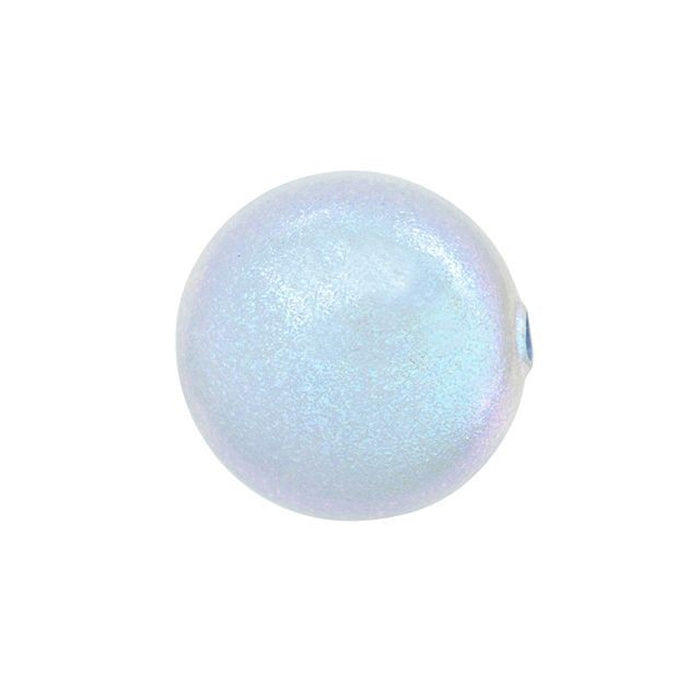 PRESTIGE Crystal, #5860 Coin Pearl Bead 12mm, Iridescent Dreamy Blue (1 Piece)