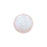 PRESTIGE Crystal, #5860 Coin Pearl Bead 10mm, Iridescent Dreamy Rose (1 Piece)