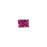 PRESTIGE Crystal, #5951 Fine Rocks Tube Bead without End Caps 8mm, Fuchsia (1 Piece)