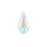 PRESTIGE Crystal, #6000 Teardrop Pendant 11mm, Crystal AB (1 Piece)