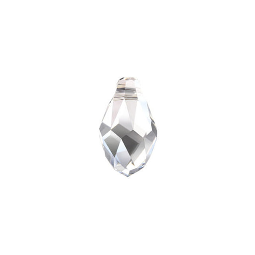PRESTIGE Crystal, #6007 Briolette Pendant 9mm, Crystal (1 Piece)