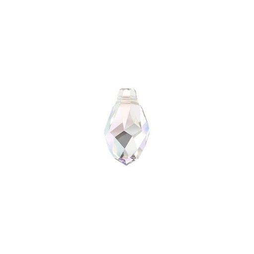 PRESTIGE Crystal, #6007 Briolette Pendant 7mm, Crystal AB (1 Piece)