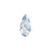 PRESTIGE Crystal, #6010 Briolette Pendant 13x6.5mm, Crystal Blue Shade (1 Piece)