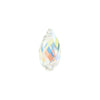 PRESTIGE Crystal, #6010 Briolette Pendant 13mm, Crystal AB (1 Piece)