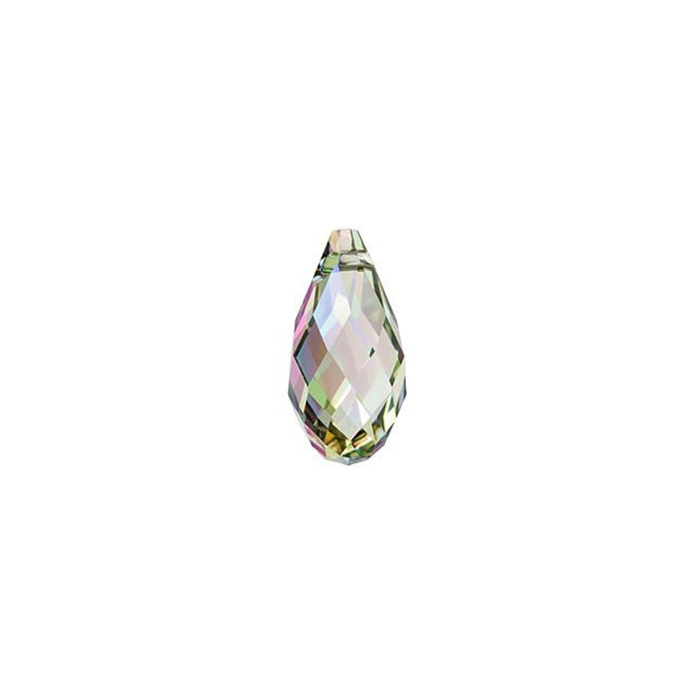 PRESTIGE Crystal, #6010 Briolette Pendant 11x5.5mm, Crystal Paradise Shine (1 Piece)