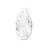 PRESTIGE Crystal, #6010 Briolette Pendant 21mm, Crystal (1 Piece)