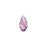 PRESTIGE Crystal, #6010 Briolette Pendant 11x5mm, Iris (1 Piece)